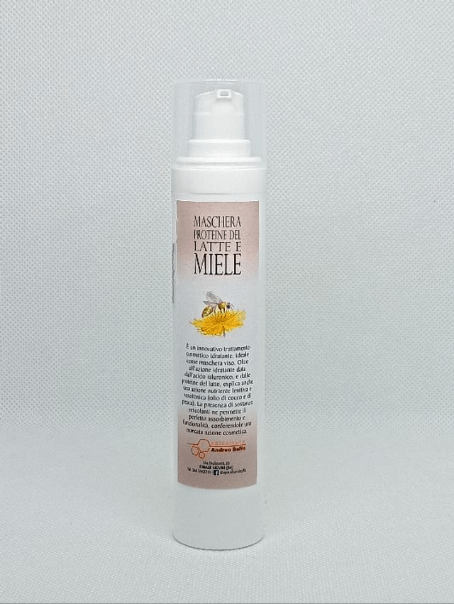 MASCHERA PROTEINE DEL LATTE E MIELE