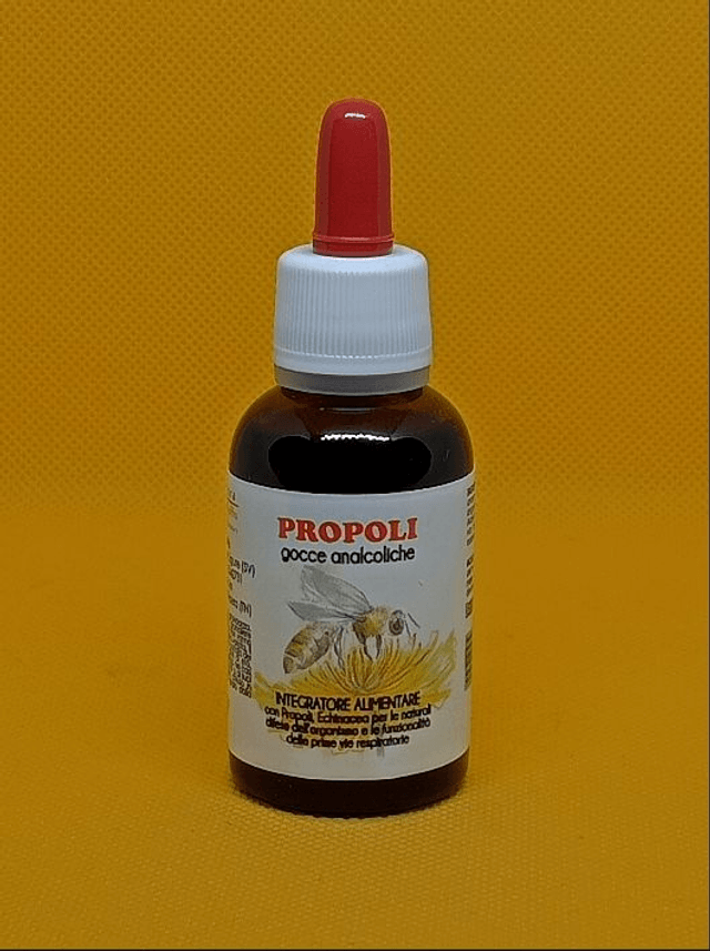 PROPOLI GOCCE ANALCOLICHE  Gusto Arancio - Propoli Analcolica e Echinacea