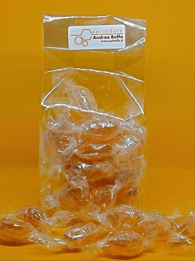 Caramella EUCALIPTO, ripiena miele